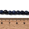 Natural Dyed Lapis Lazuli Beads Strands LS-G-G059-6mm-7