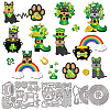 Saint Patrick's Day Theme Carbon Steel Cutting Dies Stencils DIY-WH0309-3313-1