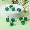 12Pcs Cat Eye Pendants G-CA0001-87-4