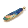 Alloy Enamel Pendants FIND-G078-34G-06-2