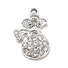 Alloy Rhinestone Pendants ALRI-C007-41P-2