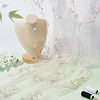Flower Pattern Polyester Fabrics DIY-WH0622-079-4