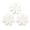 Natural Freshwater Shell Pendants X-SHEL-D082-08A-1