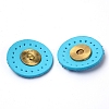 Magnetic Iron with PU Leather SNAP-WH0001-04G-1