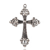 Alloy Rhinestone Big Pendants RB-J112-03AS-2