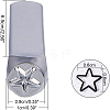 BENECREAT Iron Metal Stamps AJEW-BC0005-19A-4