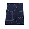 Nylon Self-Adhesive Cloth Iron On/Sew On Patches LS-DIY-WH0196-22A-1