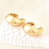 Brass Cuff Earrings EJEW-F370-33G-1