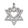 Non-Tarnish 304 Stainless Steel Pendants STAS-B062-19P-1