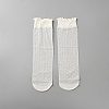 Solid Color Acrylic Fiber Socks AJEW-WH20067-059C-1
