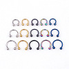 316L Surgical Stainless Steel Hoop Nose Rings for Women Men WGA64B5-03-1