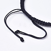 Nylon Thread Braided Bracelets X-BJEW-JB04344-3