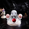 Acrylic Crystal Ball Display Stands ODIS-WH0001-39-5