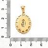 Golden 304 Stainless Steel Pendants STAS-K300-02G-P-3