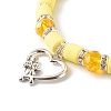 Handmade Polymer Clay Beads Stretch Bracelets BJEW-JB06431-7