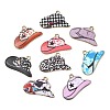 45Pcs 9 Colors Printed Zinc Alloy Pendants FIND-CJ0004-24-8