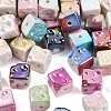 UV Plating Opaque Acrylic Beads X1-MACR-C036-14-1
