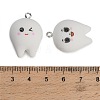 Opaque Resin with Alloy Pendants RE-CBA08CD-08-3
