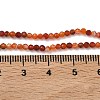 Natural Red Agate Beads Strands G-B168-A04-2mm-5