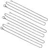 Trendy Unisex 304 Stainless Steel Cable Chain Necklaces STAS-UN0003-39P-1