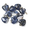 Natural Sodalite Pendants G-K385-03P-03-1