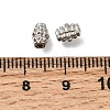 Tibetan Style Alloy Beads AL-CBA3B63-16AS-3