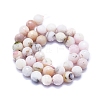 Natural Pink Opal Beads Strands G-E561-18-10mm-2