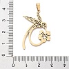304 Stainless Steel Pendants Ion Plating(IP) X-STAS-U030-11G-3