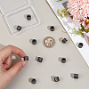 12Pcs 304 Stainless Steel European Beads STAS-UN0064-94AS-4
