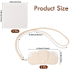 1Pc Imitation Leather Eyeglass Cases AJEW-CN0005-52B-2