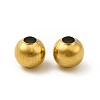 304 Stainless Steel Round Beads X-STAS-P319-09A-G-2