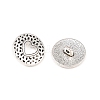 Tibetan Style Alloy Shank Buttons TIBE-Q044-04AS-RS-4
