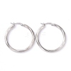 304 Stainless Steel Hoop Earrings for Women EJEW-G298-06P-1