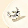 Brass Cuff Rings for Women RJEW-Q008-07A-P-4