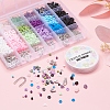 Mixed Stone & Glass Seed & Polymer Clay Beads DIY Jewelry Set Making Kit DIY-YW0004-73-6