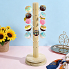 Wood Floor-to-ceiling Lollipop Stands ODIS-WH0099-219-4
