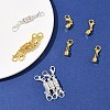 8 Sets Brass Magnetic Clasps Converter KK-FS0001-54-8