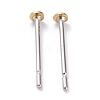 304 Stainless Steel Stud Earring Findings X-STAS-J031-03-2