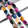 Natural Agate Beads Strands G-N356-03A-13-1