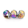 Electroplate Glass Beads X-EGLA-N026-01A-J03-1