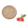 Glass Seed Beaded Pendants PALLOY-MZ00485-2
