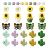16 Style Silicone Beads SIL-TA0001-45-1