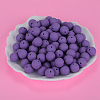 Round Silicone Focal Beads SI-JX0046A-109-3