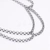 304 Stainless Steel Anklets AJEW-AN00208-2