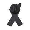 No Violence Awareness Ribbon Enamel Pins JEWB-C048-03C-EB-2