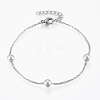 304 Stainless Steel Bracelets BJEW-G580-01P-1