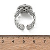 304 Stainless Steel Cuff Ring Components SA-CBA37BC-17D-P-3