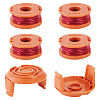 5pcs WA0010 Trimmer Replacement line spools with cap For Worx String Trimmer FIND-TAC0011-128E-1