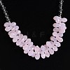 Glass Beads Nylon Thread Beaded  Necklaces X-NJEW-E039-01-2