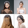 Synthetic Quartz Hair Bands for Women Girls AJEW-WH20033-103-5